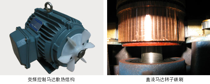 變頻控制馬達散熱結構和直流馬達轉(zhuǎn)子碳刷