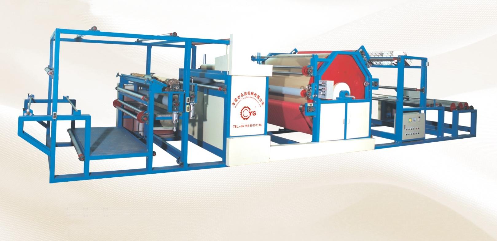 衣料膠點復(fù)合機的上膠方法？